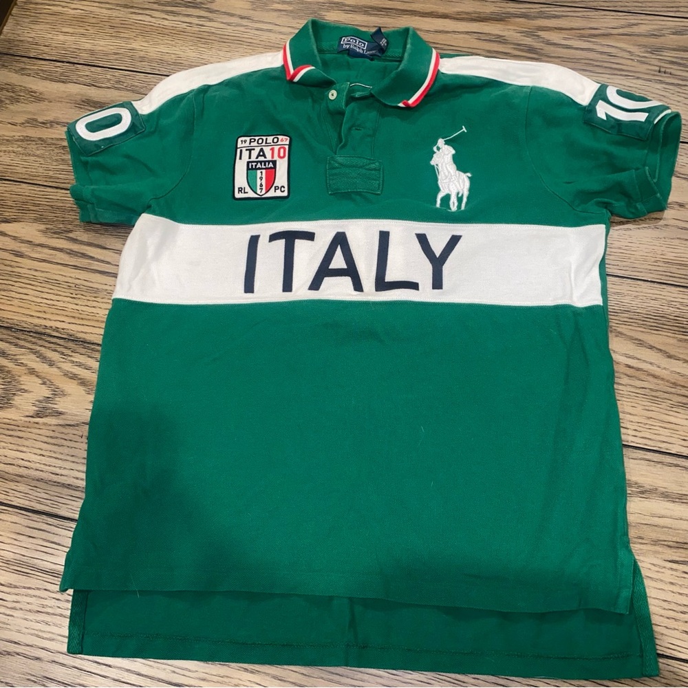 Ralph Lauren Green Italy Polo Shirt